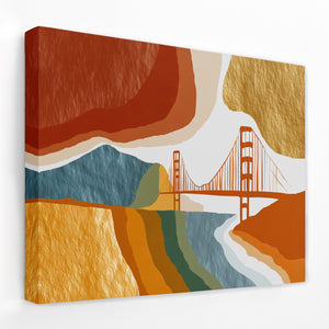 Golden Gate Layers — Golden Gate Layers Landscape Side View Mirror Wrap 10