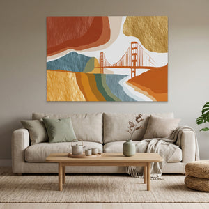 Golden Gate Layers — Golden Gate Layers Calm Vibes Land 122