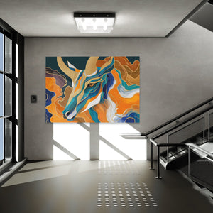 Golden Goat - Luxury Wall Art