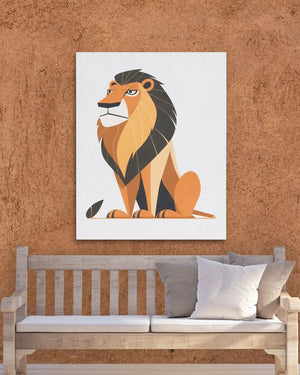 Golden Grace - Large Simple Canvas Print