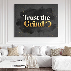Golden Grind Gear โ golden grind gear sq white couch and wall 1land flush print