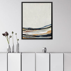 Golden Hills - Modern Gold Canvas Wall Art