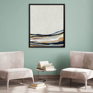 Golden Hills - Large Minimalist Canvas Print
