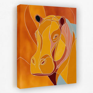Golden Hippo Doodle — Golden Hippo Doodle Portrait Side View Mirror 200