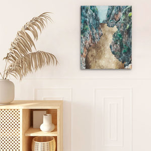 Golden Horizon - Mountain Canvas Print