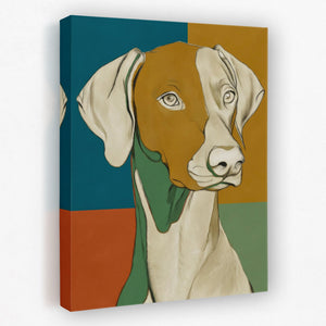 Golden Hour Companion - Luxury Wall Art