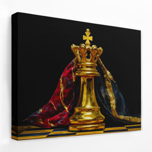 Golden King Enthroned — Golden King Enthroned Landscape Side View Mirror Wrap 11