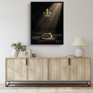 Golden King Regal โ golden king regal sq living room desk 1port framed black