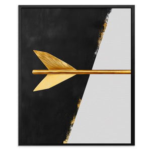 Golden Precision - Gym Art for Bedroom