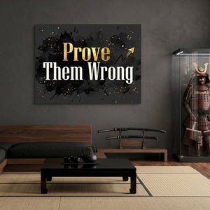 Golden Prove Wrong โ golden prove wrong sq samurai den 1land flush print
