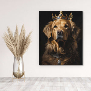 Golden Royalty - Luxury Wall Art