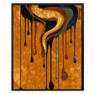 Golden Serpent Dripping — Golden Serpent Dripping Front Facing Portrait2 40