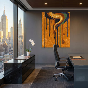 Golden Serpent Dripping — Golden Serpent Dripping Office View Port 112