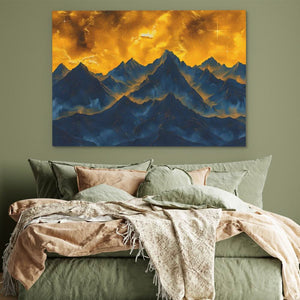 Golden Sky - Large Canvas Print