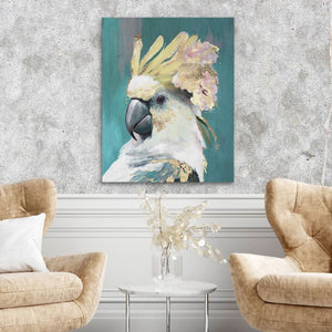 Golden Smudges - Framed Art Print