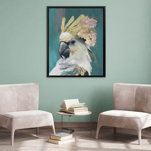Golden Smudges - Large Modern Canvas Print