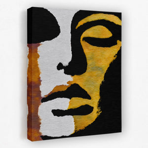 Golden Woman Silhouette — Golden Woman Silhouette Portrait Side View Mirror 180