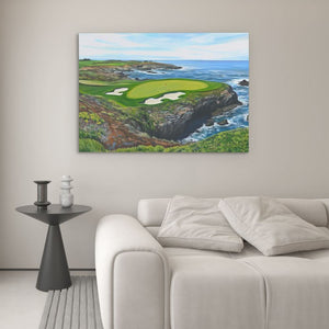 Golf Course on the Ocean - Luxury Wall Art