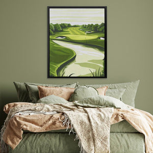 Golfing Retreat - Golf Art for Living Room