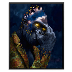Gorilla Celestial Sky — Gorilla Celestial Sky Front Facing Portrait2 27
