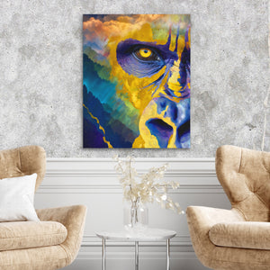 Gorilla Golden Mist — Gorilla Golden Mist Two Chairs Cement Wall 248