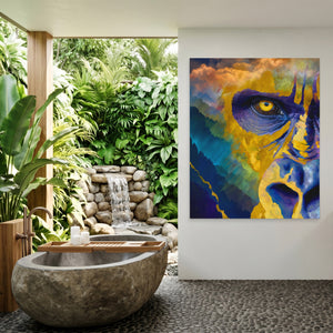 Gorilla Golden Mist — Gorilla Golden Mist Outdoor Bathroom Port 116