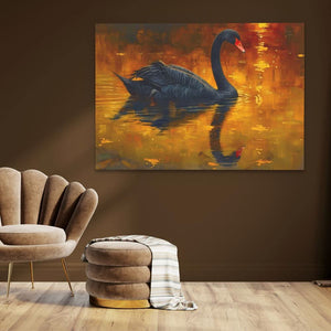 Graceful Reflection - Nature Canvas Print