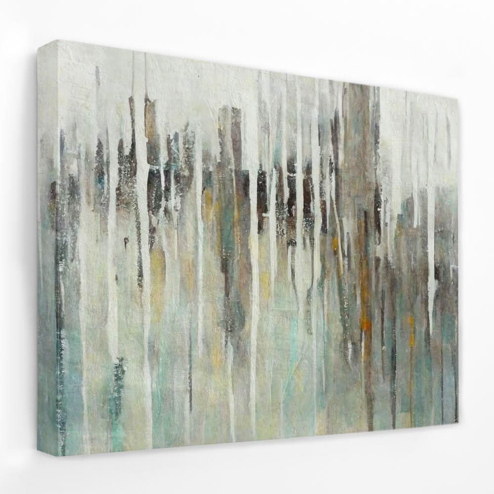 Graphic Smudges - City Skyline Canvas Wall Art