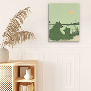 Green Bears - Animals Art for Kids Room