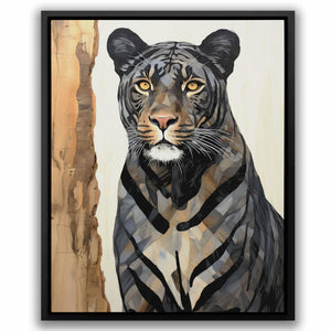 Grey Tiger - Animals Art