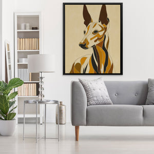 Greyhound Geometric Lines — Greyhound Geometric Lines Window Light V2 295