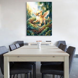 Griffin Nestling โ griffin nestling sq office wall 1port flush print