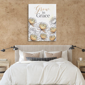 Grow In Grace - Luxury Wall Art