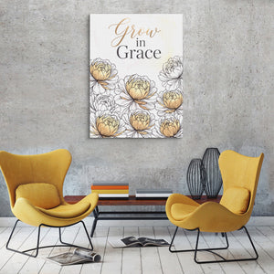 Grow In Grace — grow in grace sq red chairs 1port flush print