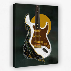 Guitar Liquid Dreams - Luxury Wall Art