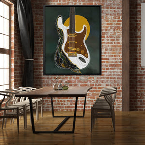 Guitar Liquid Dreams - Luxury Wall Art