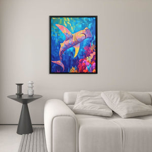 Hammerhead Colorwav - Beach House Art