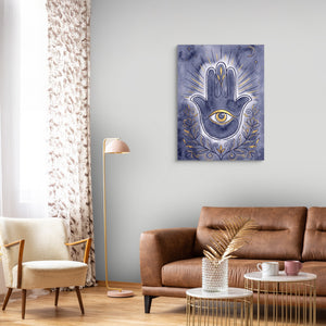 Hamsa Indigo Eye โ hamsa indigo eye sq curtains 1port flush print