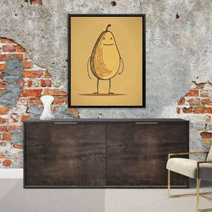 Happy Pear - Luxury Wall Art