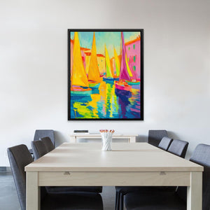 Harbor Kaleidoscope - Luxury Wall Art