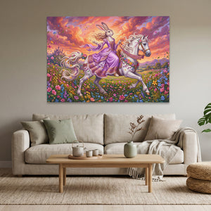 Hare Sunset Gallop โ Hare Sunset Gallop Calm Vibes Land 68