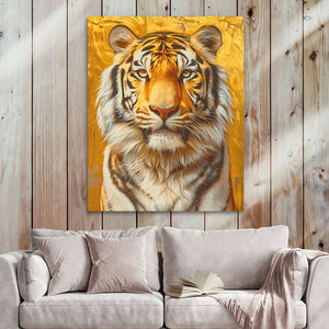 Harmonious Tiger - Large Modern Canvas Print