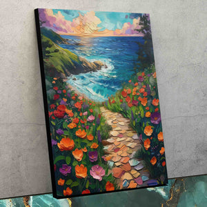 Harmony Beach - Framed Art Print
