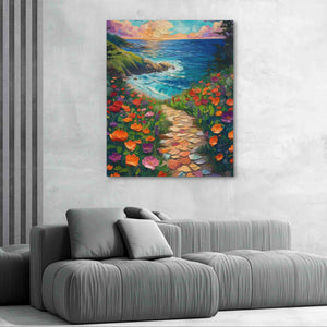 Harmony Beach - Large Canvas Print
