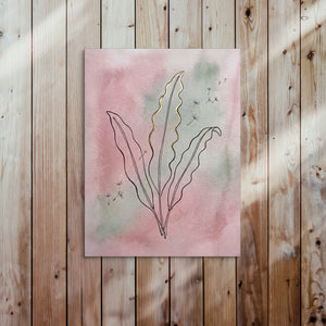 Harts-Tongue Flight โ harts tongue flight sq bed 2 wood panel 1port flush print