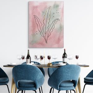 Harts-Tongue Flight โ harts tongue flight sq dining room tables 1port flush print