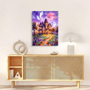 Haunted House Spirits - Luxury Wall Art