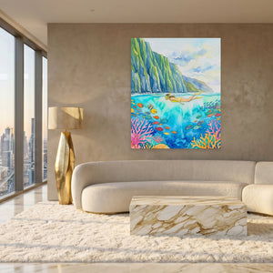 Hawaii Coral Reef — Hawaii Coral Reef White Gold Lux Port 206