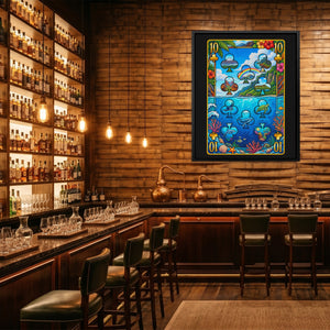 Hawaii Ten of Clubs Card — Hawaii Ten of Clubs Card Whiskey Bar Port 170