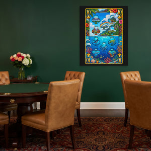 Hawaii Ten of Clubs Card — Hawaii Ten of Clubs Card Poker Gathering Port 110